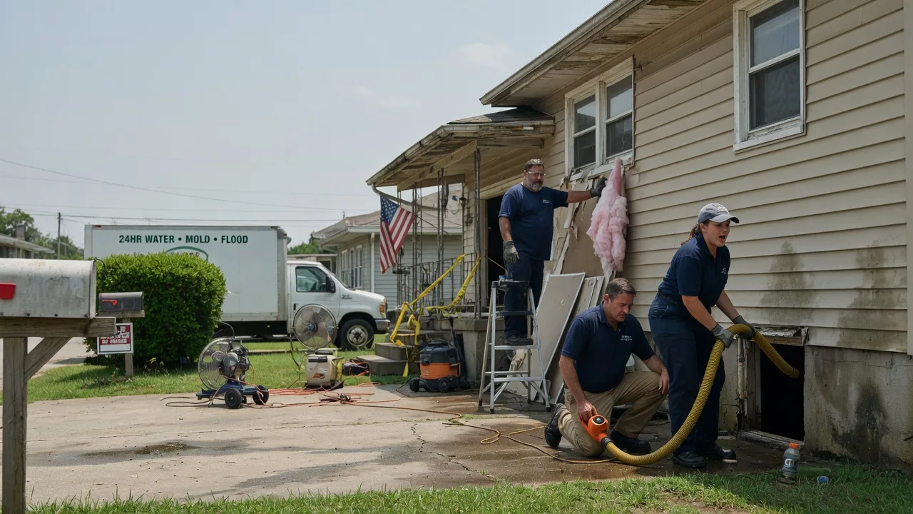 Water Damage Repair in Hope, AR near me